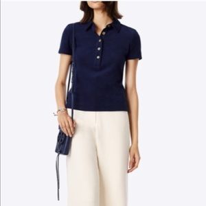 Tory Burch Black Polo XS